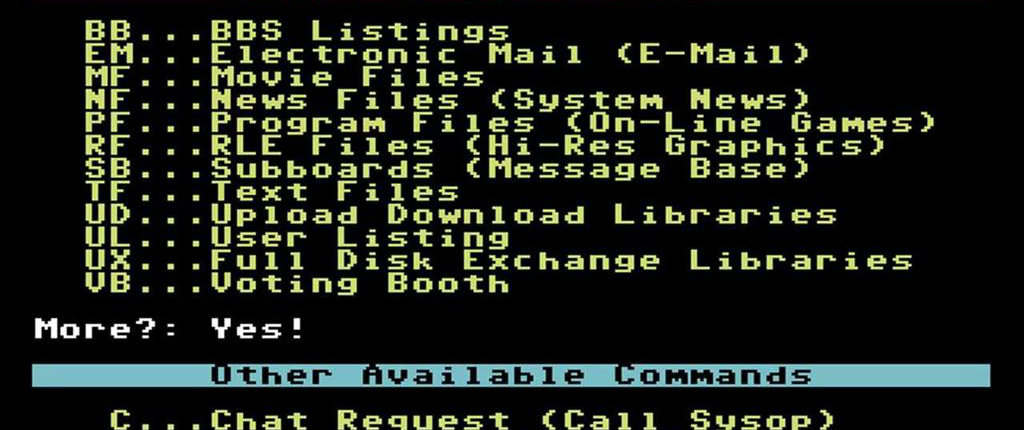 Le BBS funzionavano anche sul Commodore 64!